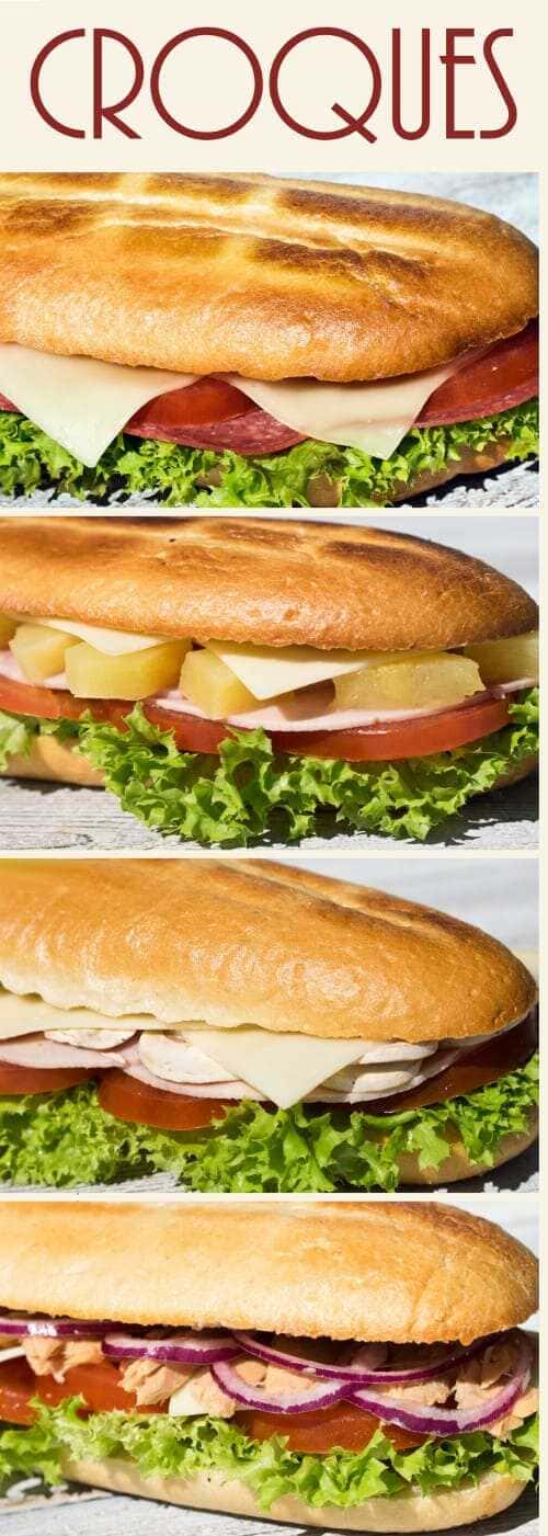 Neu in 4 Variationen! Croques